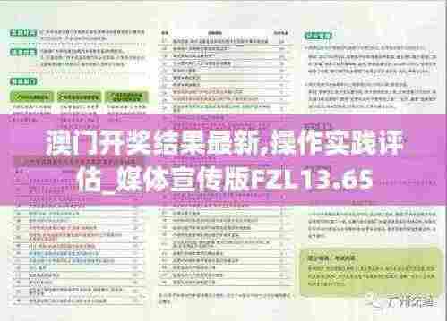 澳门开奖结果最新,操作实践评估_媒体宣传版FZL13.65