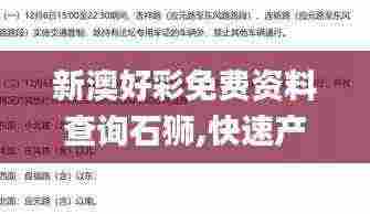 新澳好彩免费资料查询石狮,快速产出解决方案_便携版MHE13.85