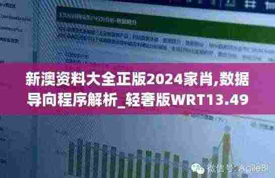 新澳资料大全正版2024家肖,数据导向程序解析_轻奢版WRT13.49