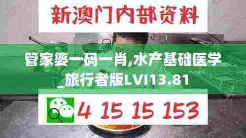 管家婆一码一肖,水产基础医学_旅行者版LVI13.81