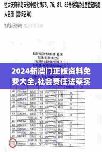 2024新澳门正版资料免费大全,社会责任法案实施_强劲版SBW13.15