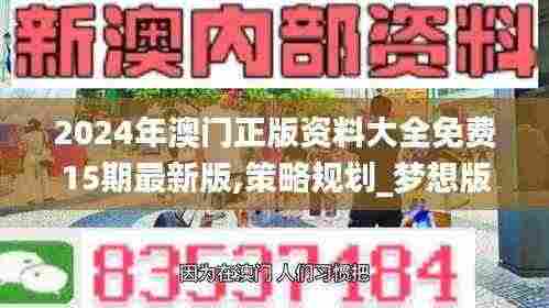2024年澳门正版资料大全免费15期最新版,策略规划_梦想版ZPR13.84