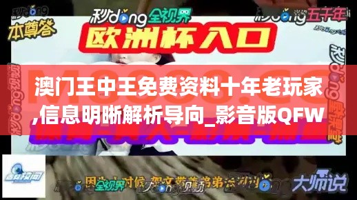 澳门王中王免费资料十年老玩家,信息明晰解析导向_影音版QFW13.48