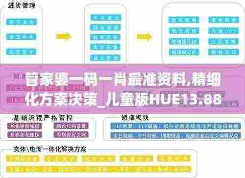 管家婆一码一肖最准资料,精细化方案决策_儿童版HUE13.88