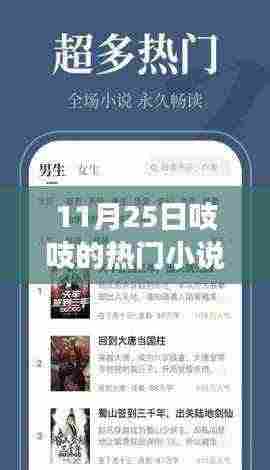 11月25日热门小说阅读指南,轻松上手吱吱的小说推荐