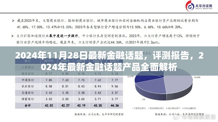 2024年最新金融话题产品全面解析及评测报告
