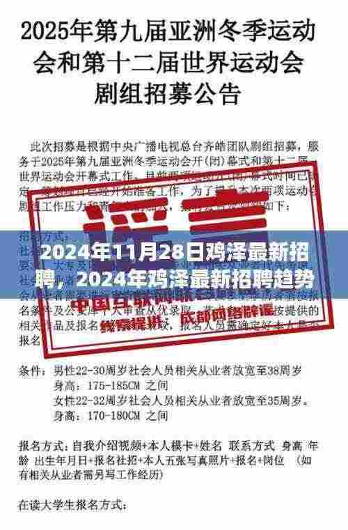 2024年鸡泽最新招聘趋势及职业发展前景展望