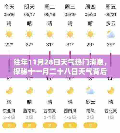 往年11月28日天气探秘,特色小店背后的故事与小巷深处的魅力天气