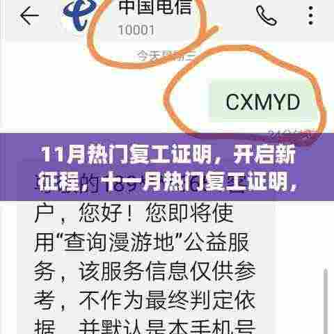 十一月复工证明,新征程的学习变化塑造自信与辉煌