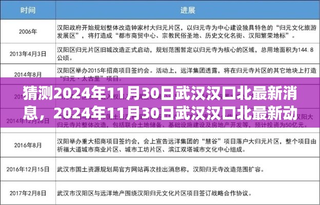 2024年武汉汉口北最新动态展望及个人观点分析,未来一年汉口北的发展趋势预测与解读
