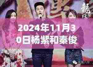 杨紫与秦俊杰,星光之路的跃迁与自信的力量,最新消息揭秘于2024年11月30日