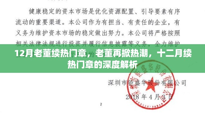 老董再掀热潮,十二月热门章深度解析