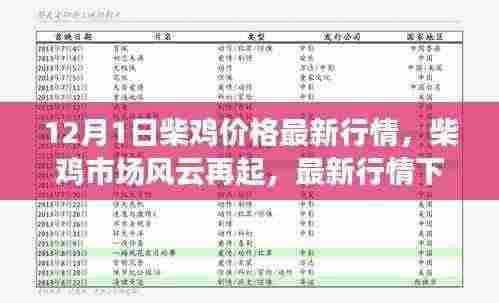 柴鸡市场风云再起，最新行情分析与价格走势预测