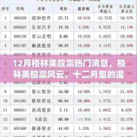 格林美股票风云,十二月股市之旅的温馨之旅