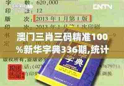 澳门三肖三码精准100%新华字典336期,统计材料解释设想_CZW82.292声学版