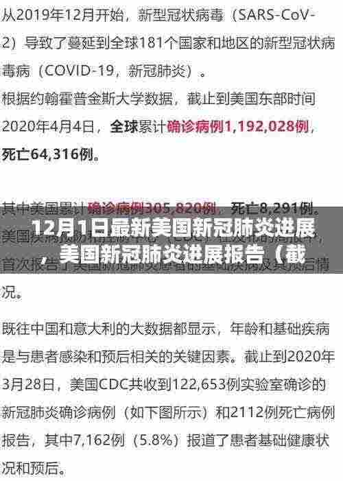 美国新冠肺炎最新进展报告(截至12月1日),疫情动态与关键要点解析