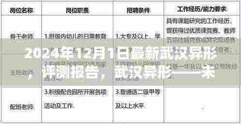 武汉异形,未来科技展现与评测报告,2024年最新评测揭秘