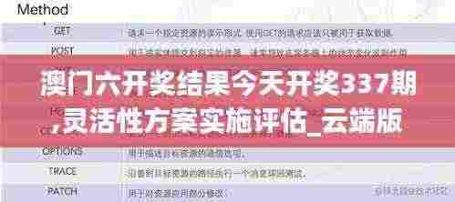 澳门六开奖结果今天开奖337期,灵活性方案实施评估_云端版7.319-1