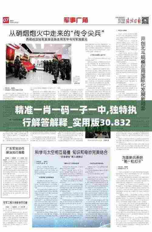 精准一肖一码一子一中,独特执行解答解释_实用版30.832