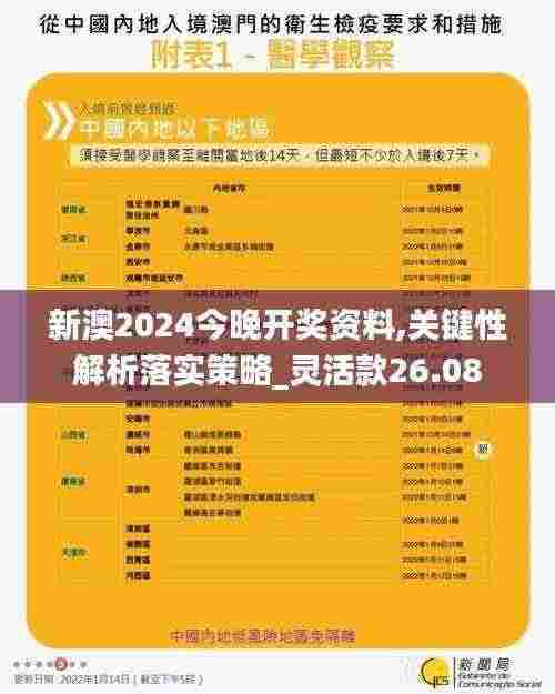 新澳2024今晚开奖资料,关键性解析落实策略_灵活款26.08