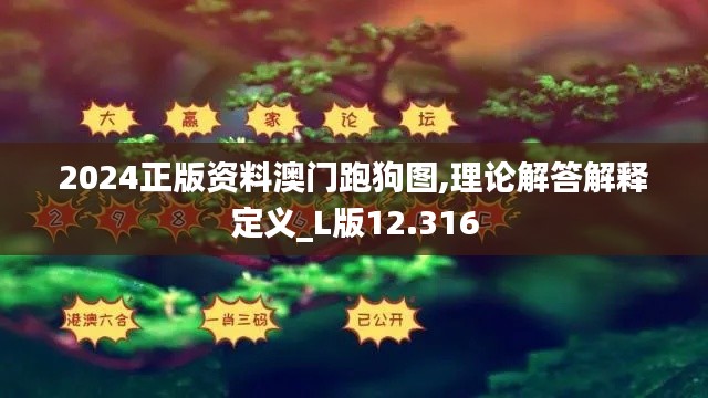 2024正版资料澳门跑狗图,理论解答解释定义_L版12.316