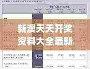 新澳天天开奖资料大全最新版,最新核心解答定义_soft65.163