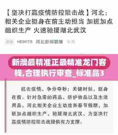 新澳最精准正最精准龙门客栈,合理执行审查_标准品36.101