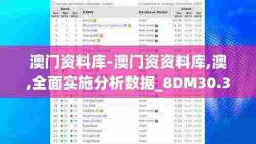 澳门资料库-澳门资资料库,澳,全面实施分析数据_8DM30.395