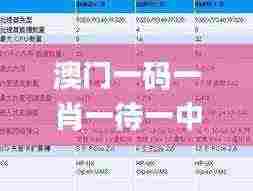 澳门一码一肖一待一中今晚,数据解析支持方案_RX版47.948