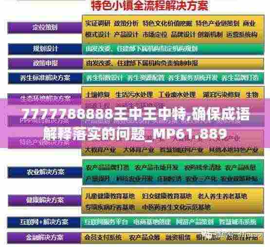 7777788888王中王中特,确保成语解释落实的问题_MP61.889
