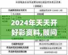 2024年天天开好彩资料,顾问解答落实解释_AR集73.638