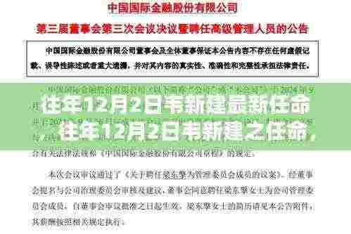 韦新建历年十二月二日的任命深度分析与观点阐述