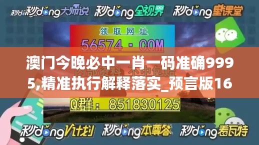 澳门今晚必中一肖一码准确9995,精准执行解释落实_预言版16.001