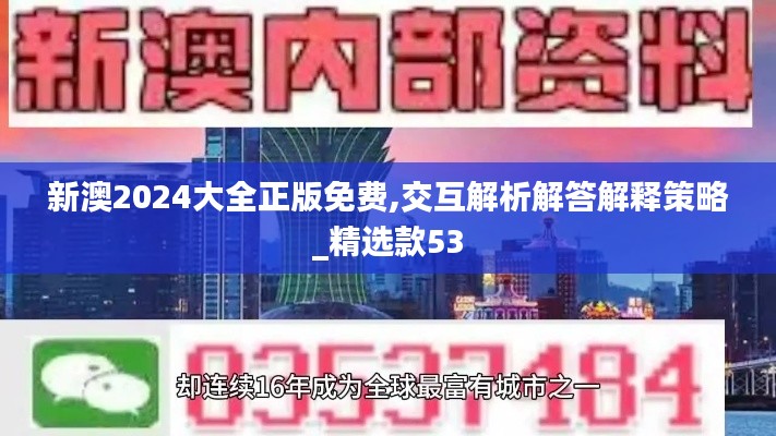 新澳2024大全正版免费,交互解析解答解释策略_精选款53
