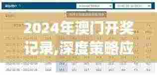 2024年澳门开奖记录,深度策略应用数据_升级版56.185