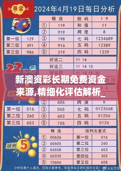 新澳资彩长期免费资金来源,精细化评估解析_5DM86.990-3