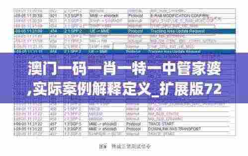 澳门一码一肖一特一中管家婆,实际案例解释定义_扩展版72.245-4