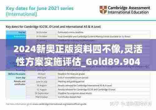2024新奥正版资料四不像,灵活性方案实施评估_Gold89.904-5
