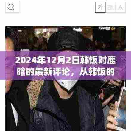 韩饭视角下的鹿晗,学习之旅中的蜕变与自信成就感的绽放(最新评论2024年12月2日)