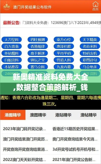 新奥精准资料免费大全,数据整合策略解析_钱包版8.887-7