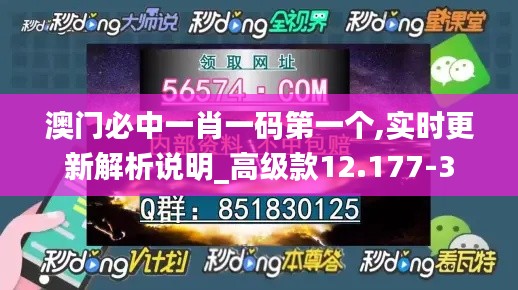 澳门必中一肖一码第一个,实时更新解析说明_高级款12.177-3