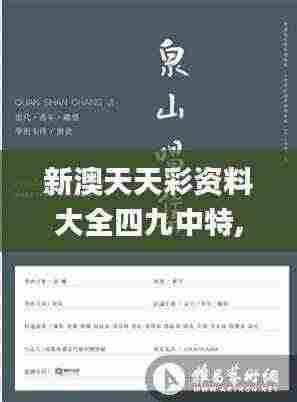 新澳天天彩资料大全四九中特,实践策略实施解析_入门版85.144-4