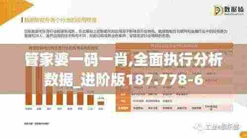 管家婆一码一肖,全面执行分析数据_进阶版187.778-6