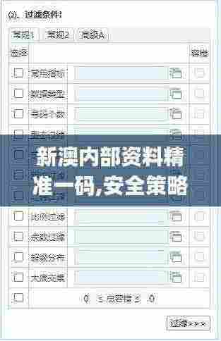 新澳内部资料精准一码,安全策略评估_WP19.159-3