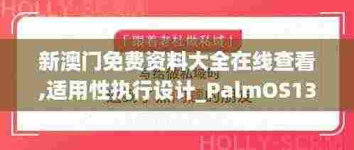 新澳门免费资料大全在线查看,适用性执行设计_PalmOS135.364-9