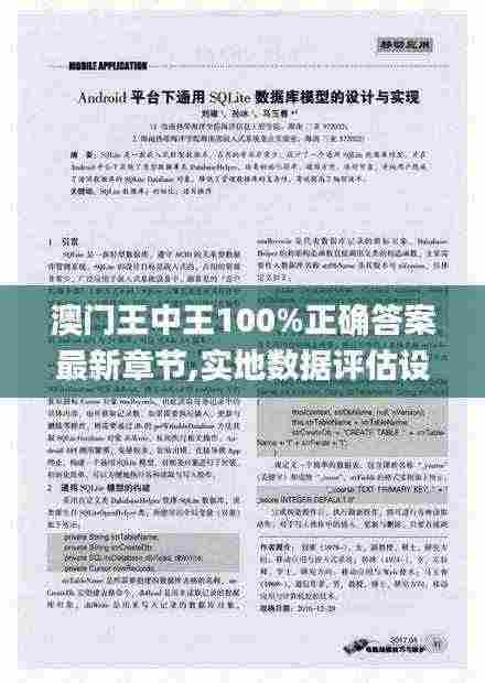 澳门王中王100%正确答案最新章节,实地数据评估设计_策略版68.244-4
