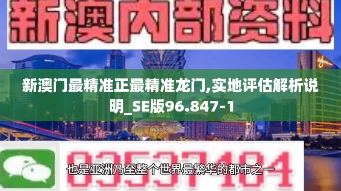 新澳门最精准正最精准龙门,实地评估解析说明_SE版96.847-1