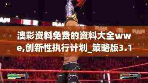 澳彩资料免费的资料大全wwe,创新性执行计划_策略版3.113