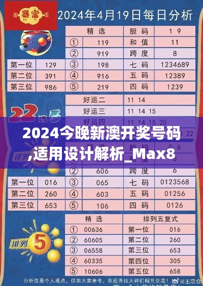 2024今晚新澳开奖号码,适用设计解析_Max88.624