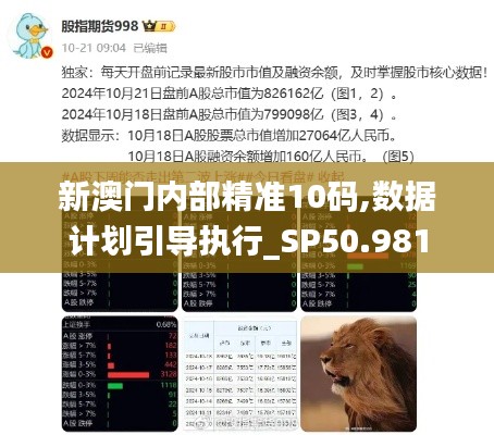 新澳门内部精准10码,数据计划引导执行_SP50.981